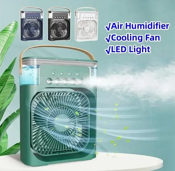 Portable Ultrasonic Humidifying Air Conditioning Fan.