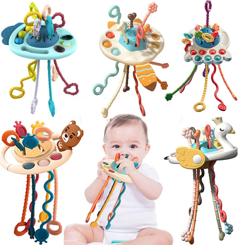 Teether Toy Funny Puller