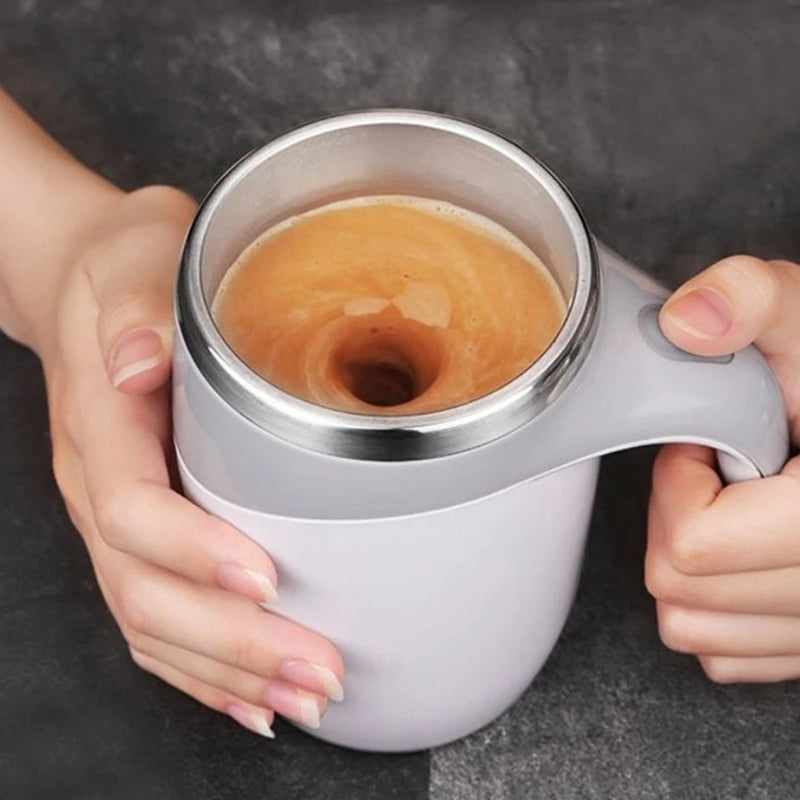 Magnetic Automatic Self-Stirring Coffee Mug