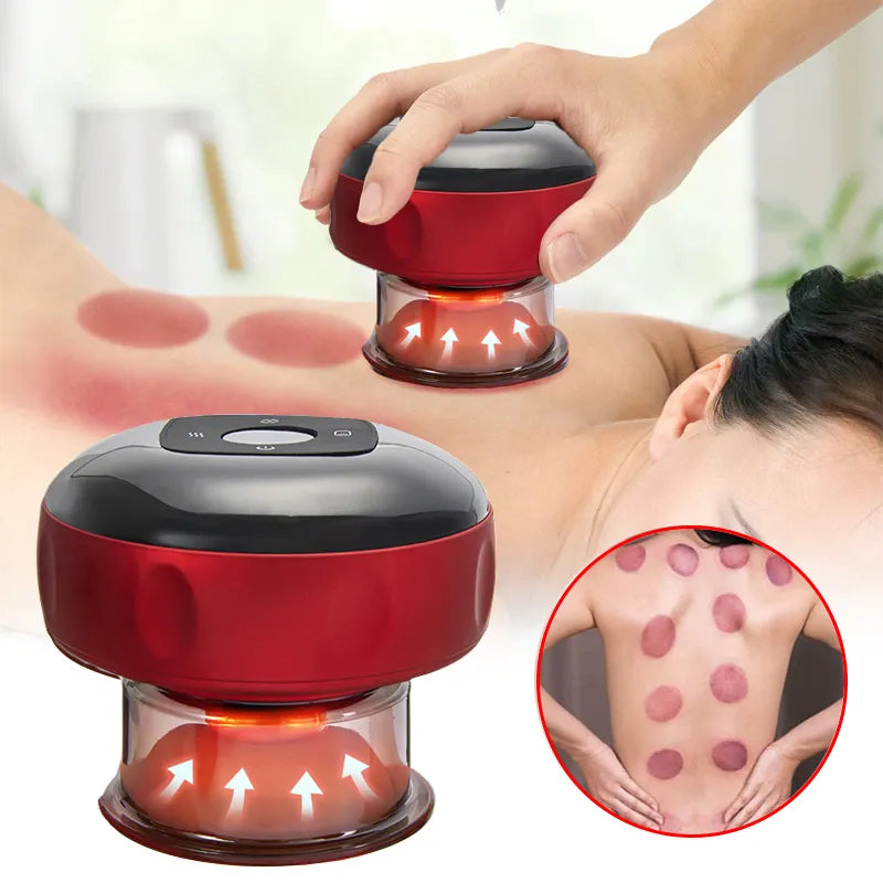 Electric Vaccum Cupping Massage Device