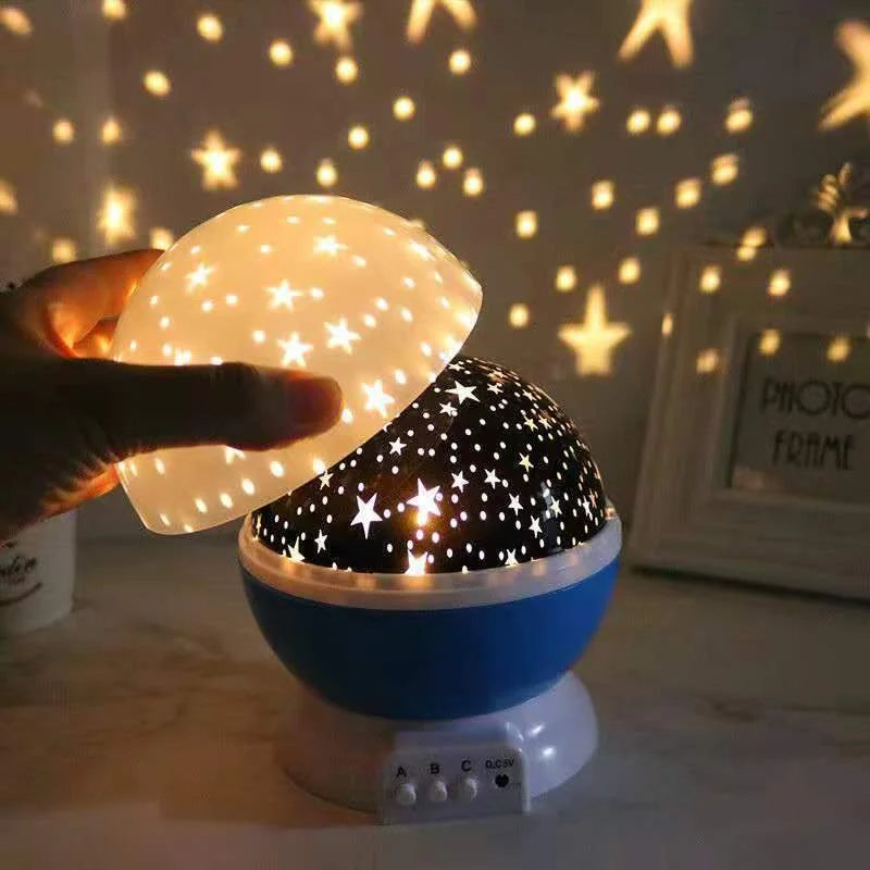 LED Dream Rotating Projection Moon lamp