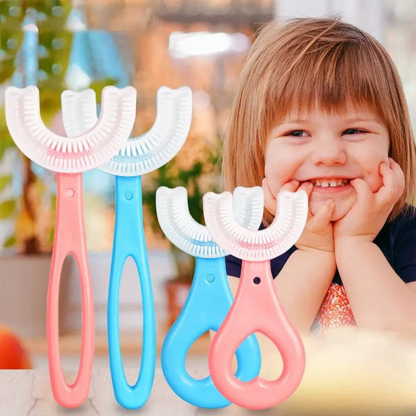 Silicone Baby U shaped Tooth Brush