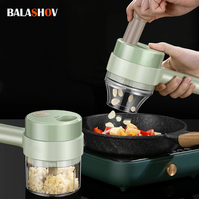 4 IN 1 HANDHELD ELECTRIC VEGETABLE CHOPPER