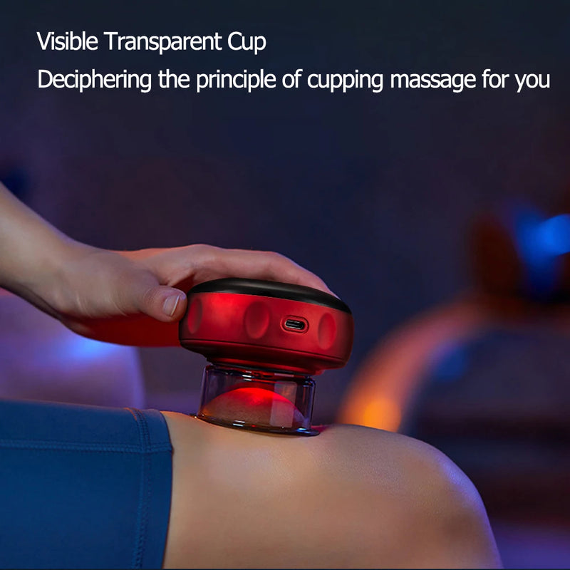 Electric Vaccum Cupping Massage Device