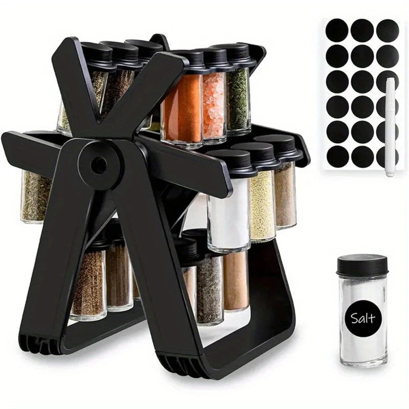 18 JAR ROTATING SPICE RACK