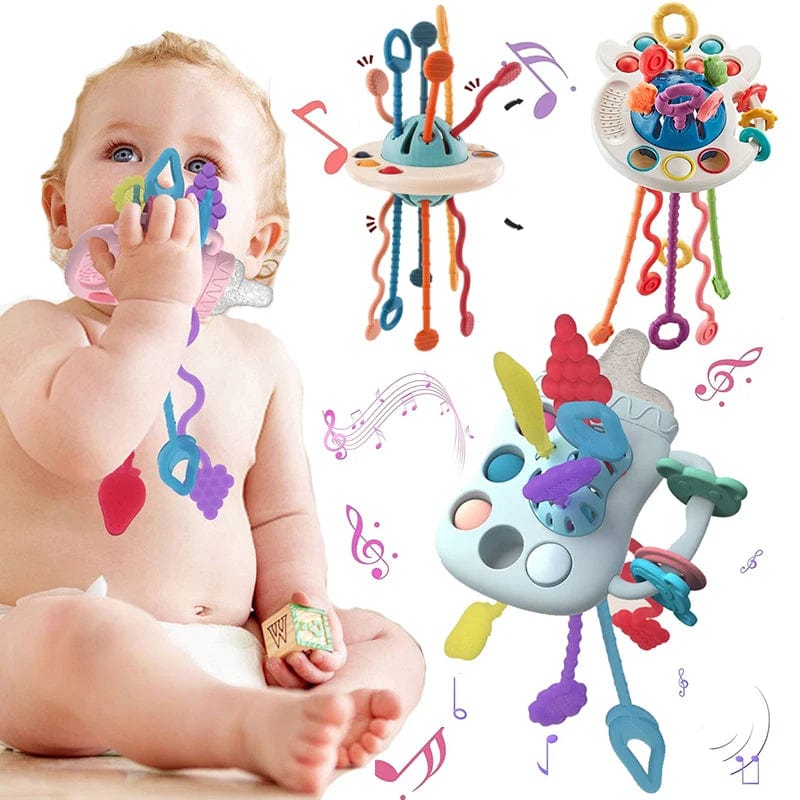 Teether Toy Funny Puller