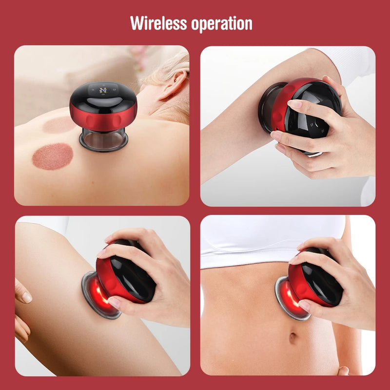 Electric Vaccum Cupping Massage Device