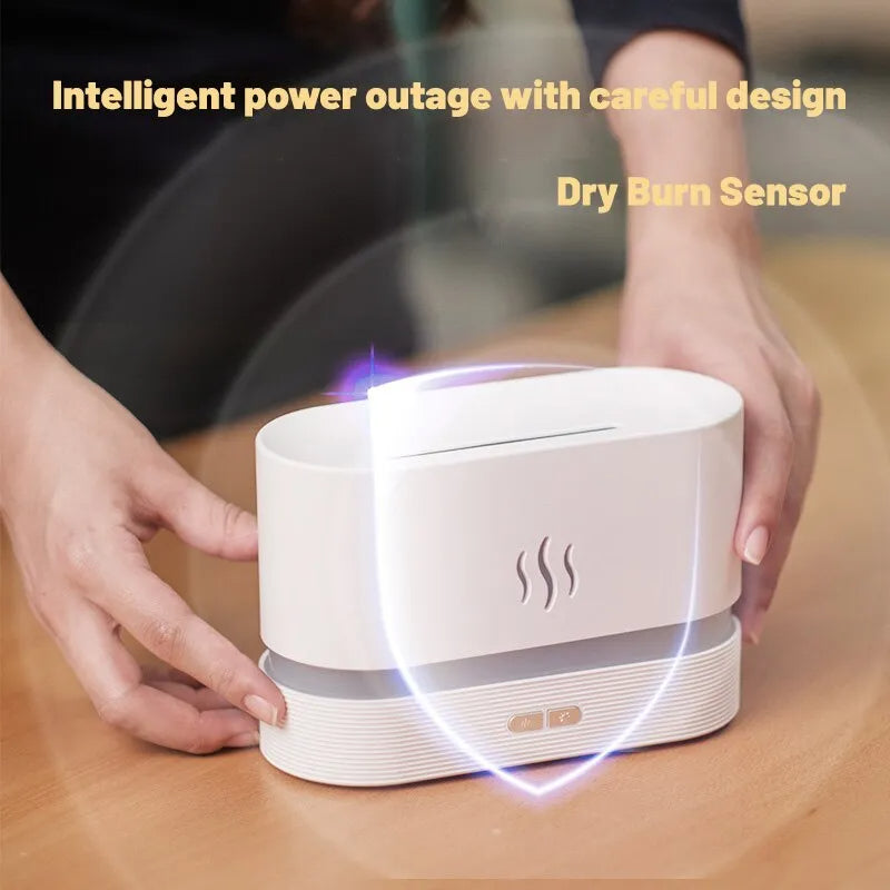 Aroma Portable Flame Humidifier & Diffuser