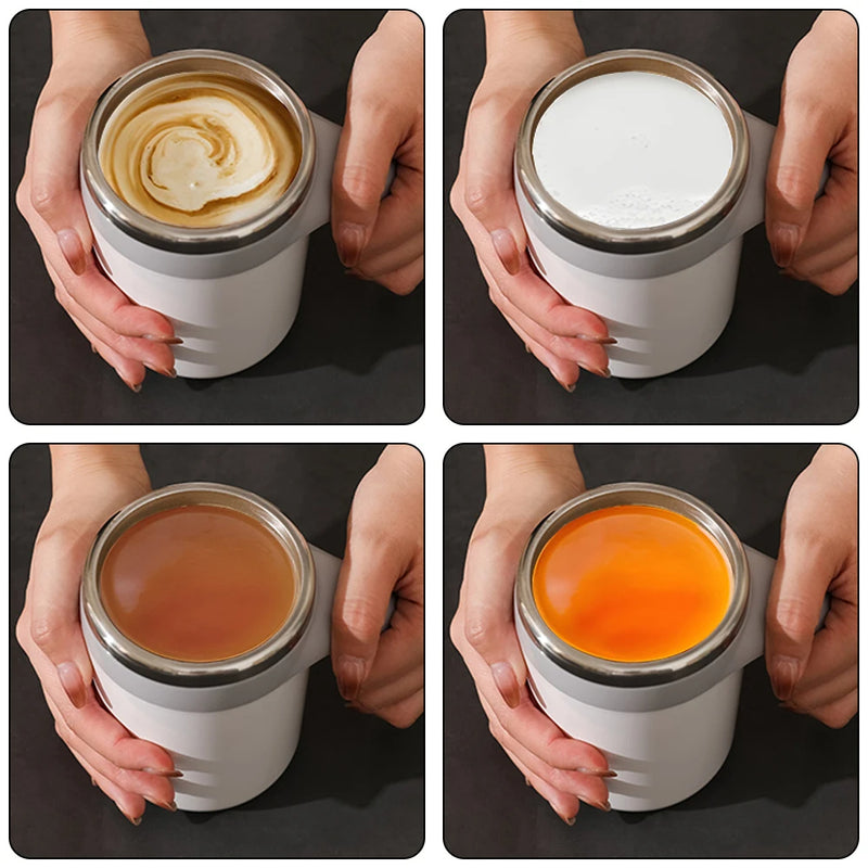 Magnetic Automatic Self-Stirring Coffee Mug