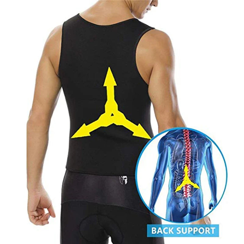 Body Sweat Shaper Vest