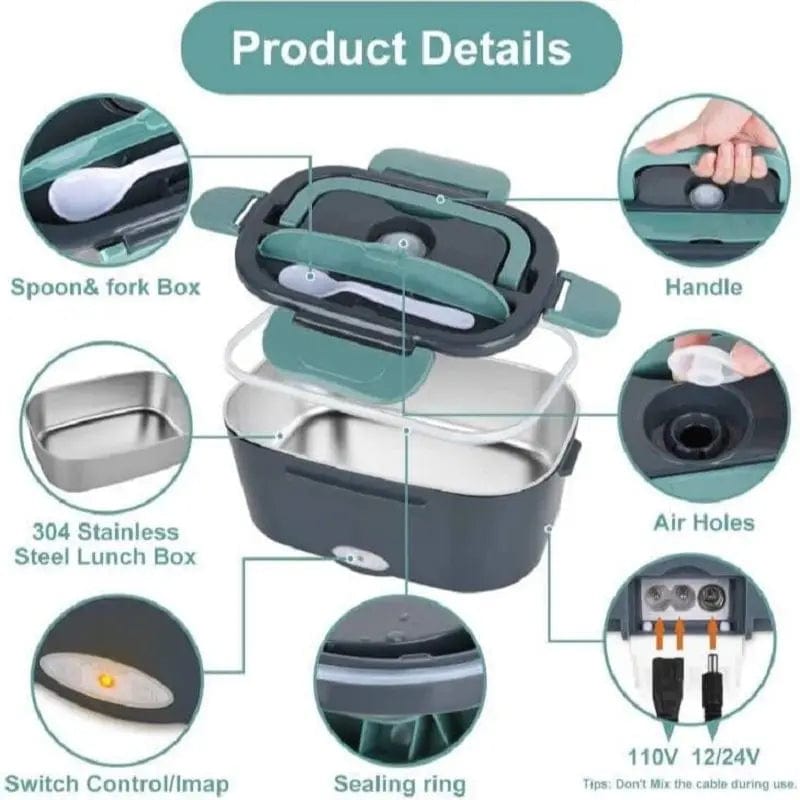 Portable Electric Heated Lunch Box