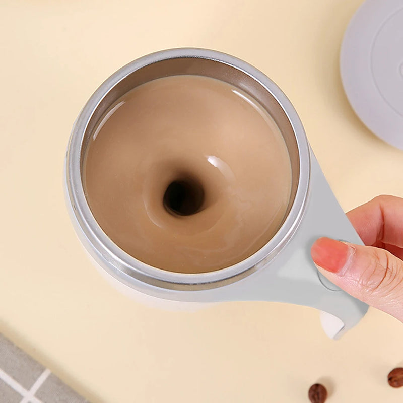 Magnetic Automatic Self-Stirring Coffee Mug