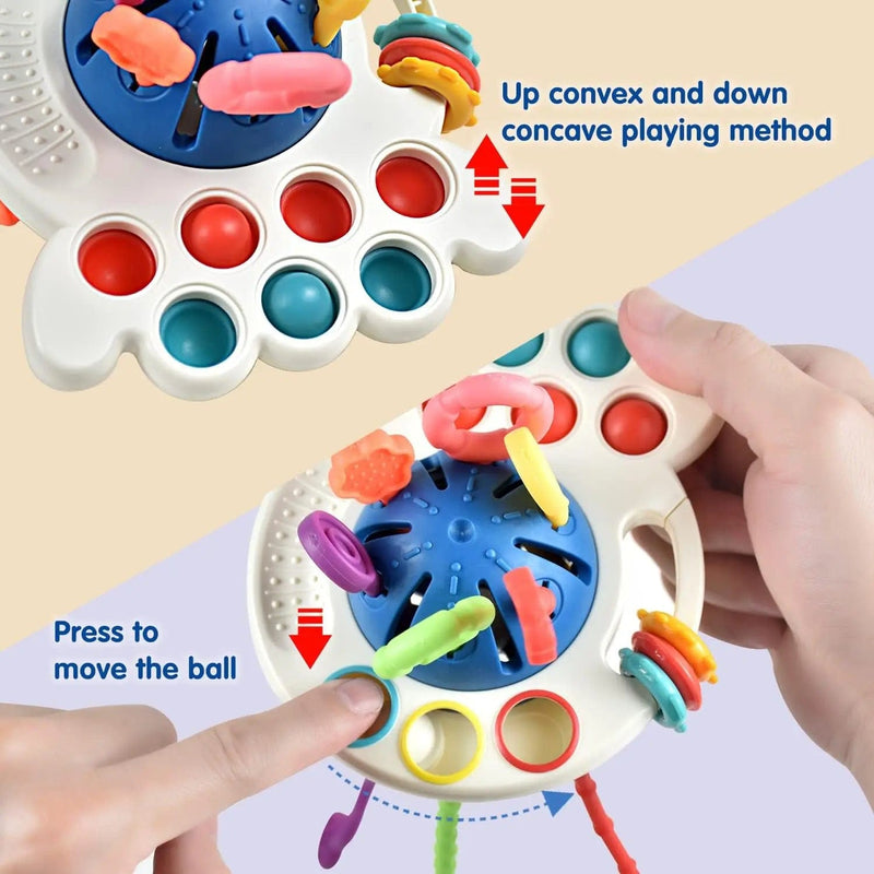 Teether Toy Funny Puller