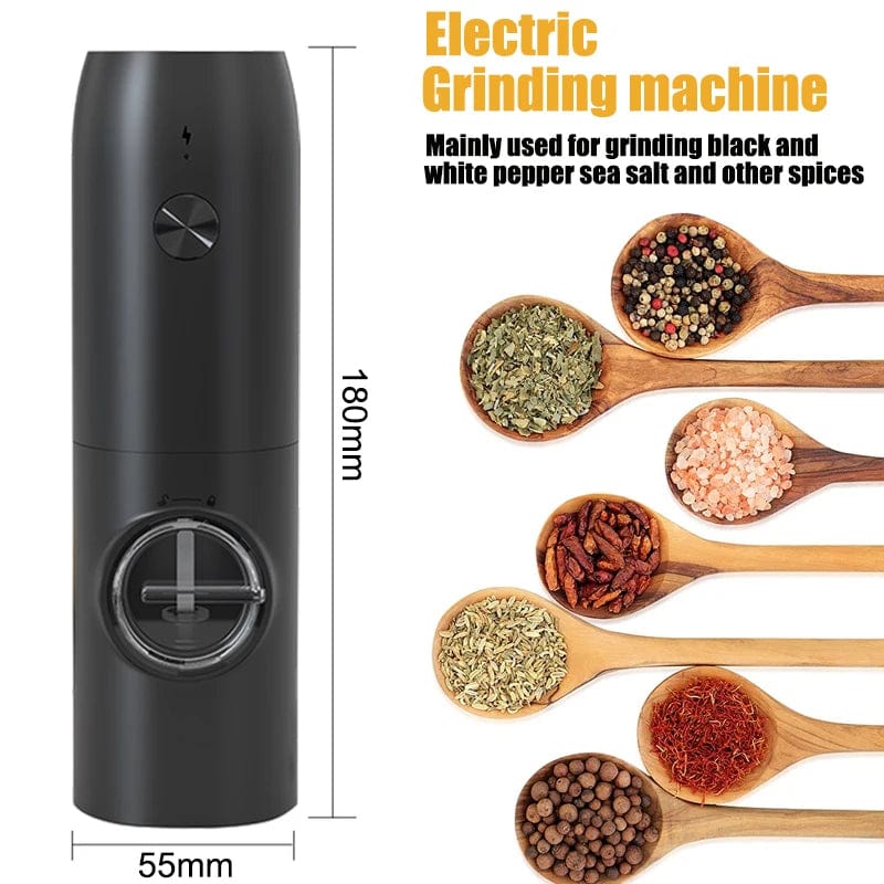 Rechargeable electric salt and pepper mill+Kitchen Gadget