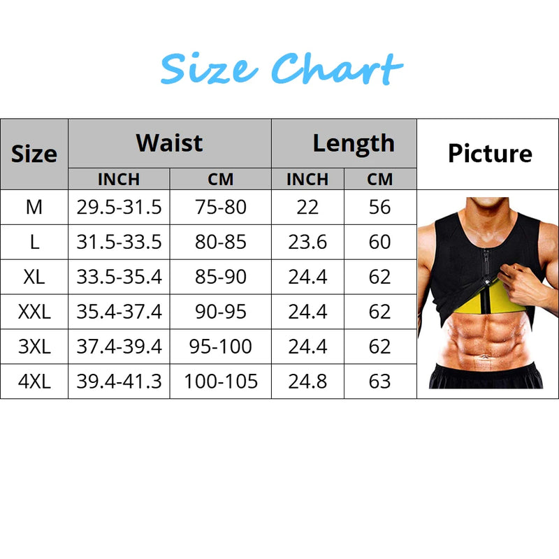 Body Sweat Shaper Vest