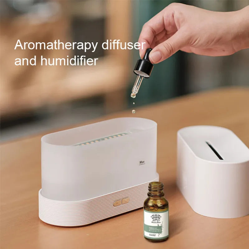 Aroma Portable Flame Humidifier & Diffuser