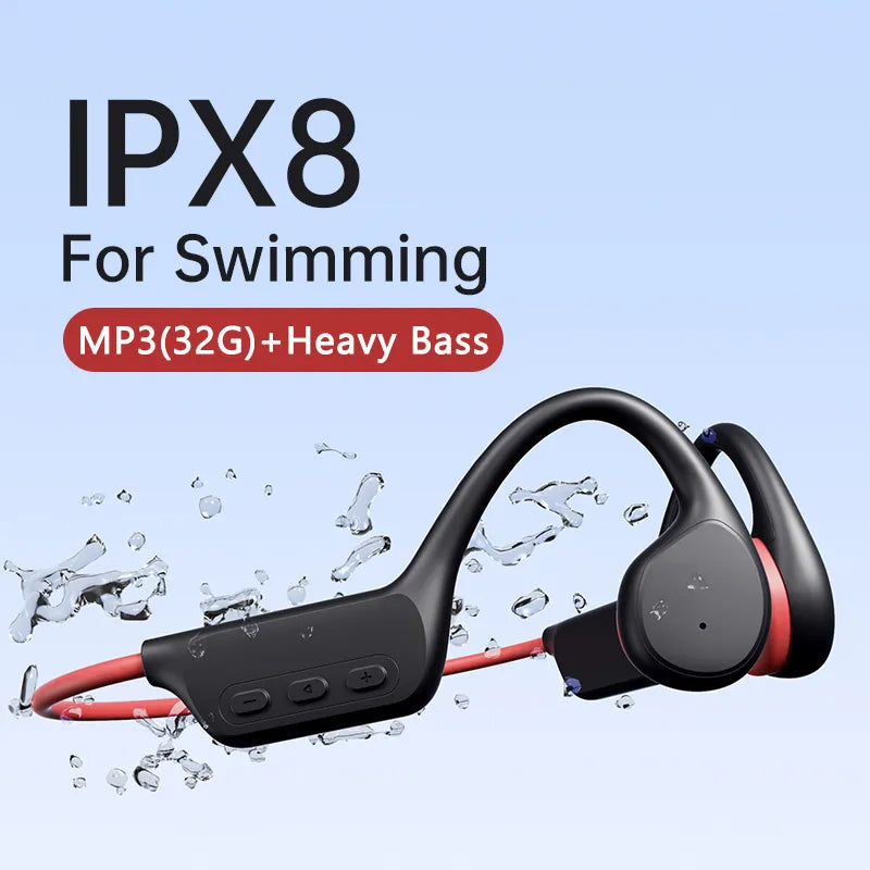 Bone Conduction Headphones - Bluetooth Wireless Headset