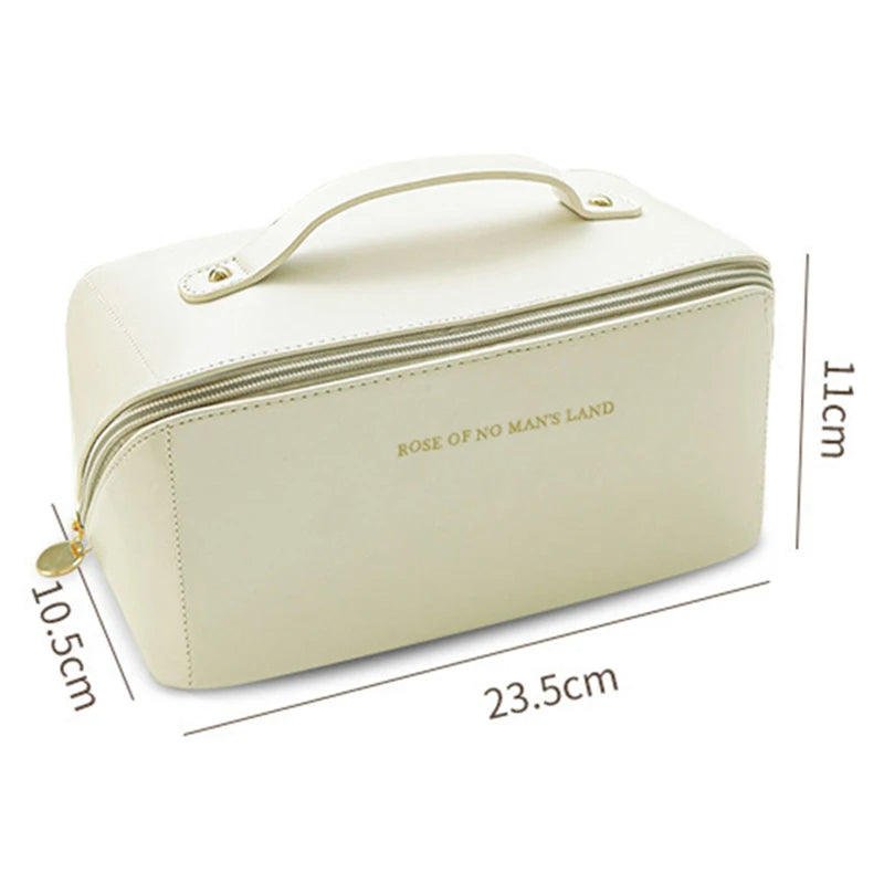 Large capacity cosmetic bag