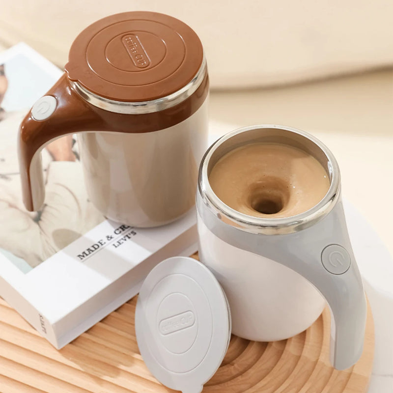 Magnetic Automatic Self-Stirring Coffee Mug