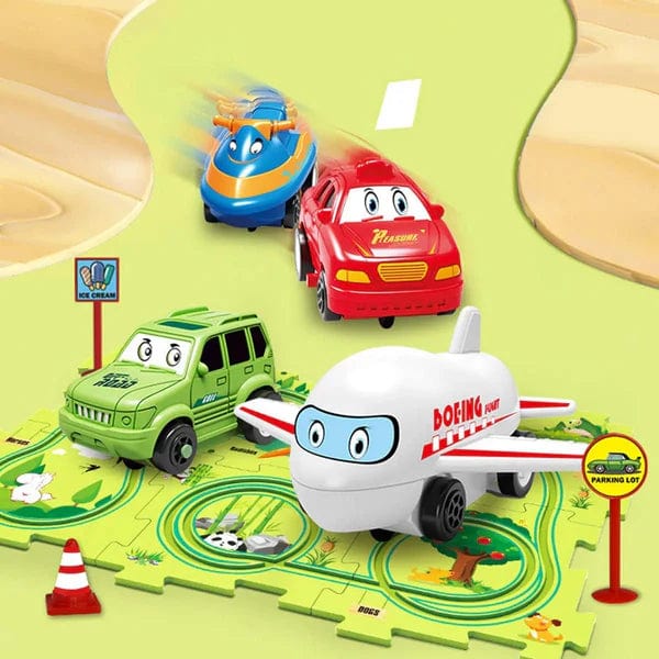 Smart Build Auto Car Puzzle Track | 15 Pcs