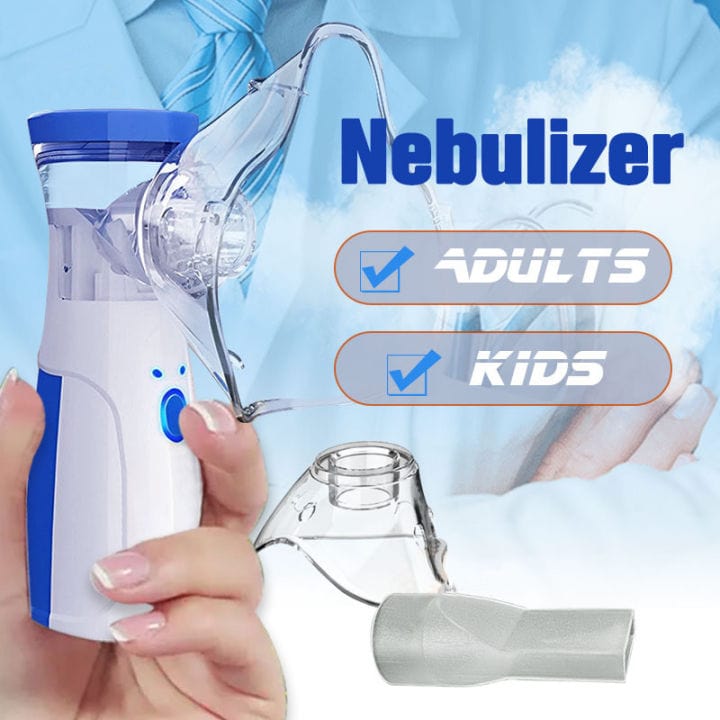 Portable & Rechargeable Inhaler Nebulizer For Kids And Adults